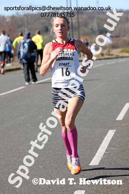 Senior womens Elswick Harriers Good Friday Road Relays. Photo: David T. Hewitson/Sports for All Pics